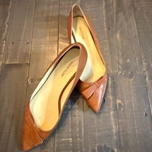 Sarah Flint brown Natalie Pointed Luxury Flats size 39.5